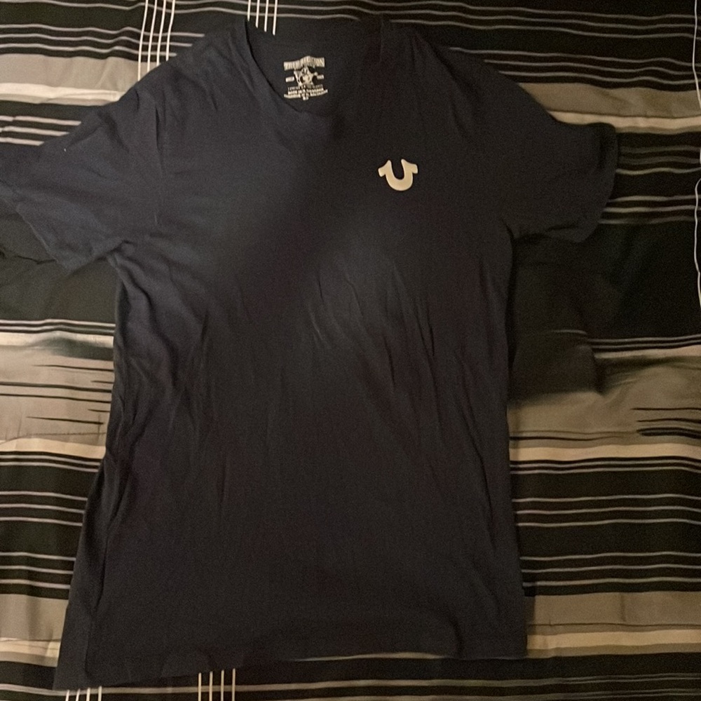 Navy Blue True Religion Shirt